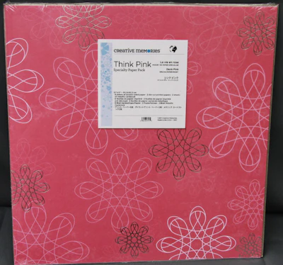 Creative Memories™ Scrapbook - Papierpaket  "Think pink"