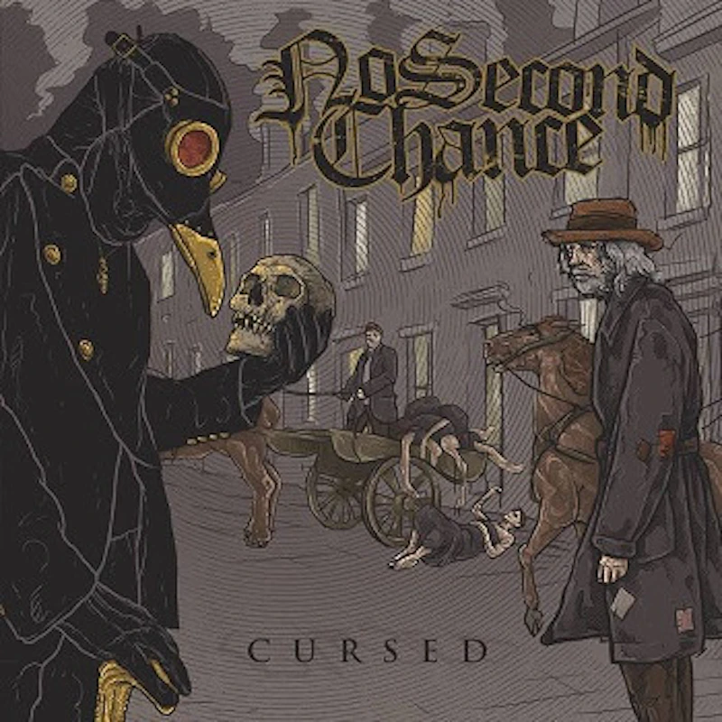 NO SECOND CHANCE - "CURSED" [7" VINYL/WHITE]