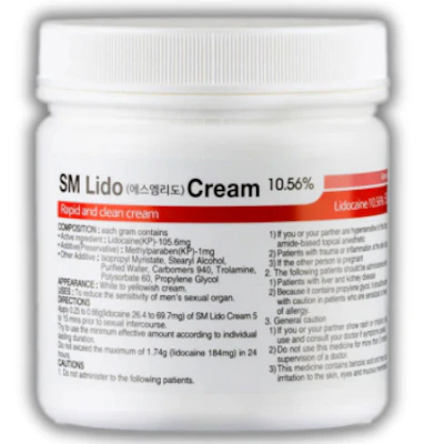 SM Lidocaine 10.56% Jar