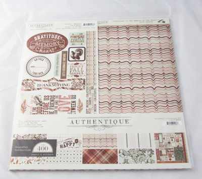 Authentique™ Collection - Kit "Grateful", Herbst