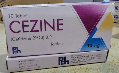 Cezine 10mg tab (Cetirizine)