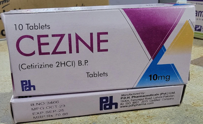 Cezine 10mg tab (Cetirizine)