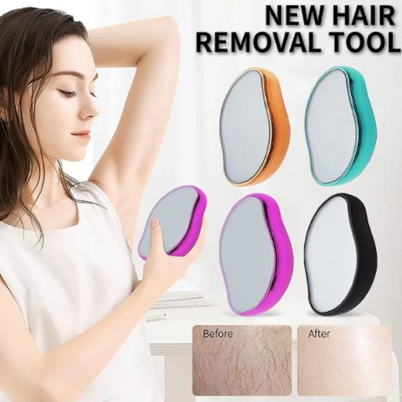 Painless Exfoliation Hair Removal Tool For Men & Women 