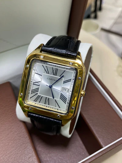 Cartier Leather Watch 