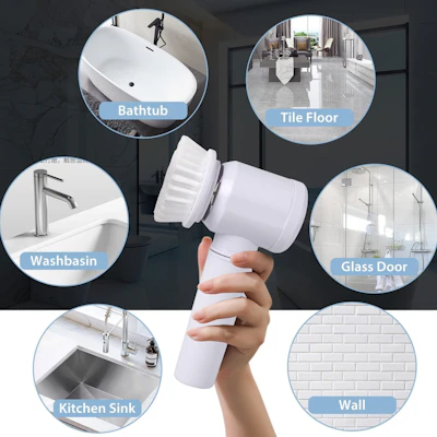 5 in 1 Electric Magic Brush Cleaner