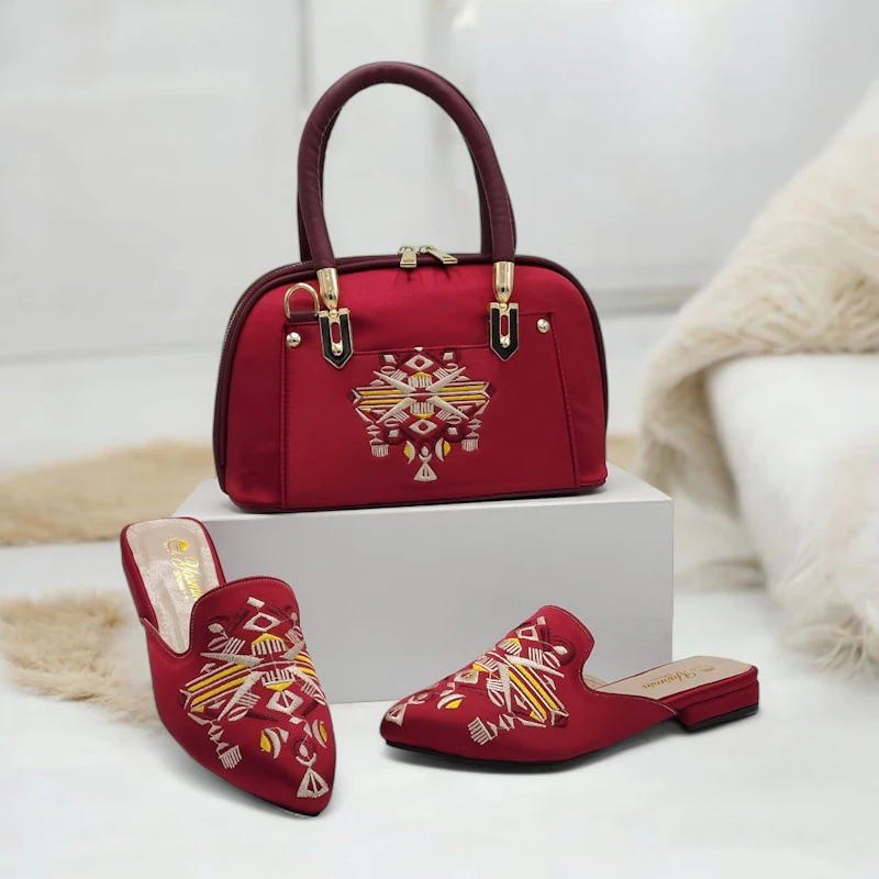 Sac + sandales femmes