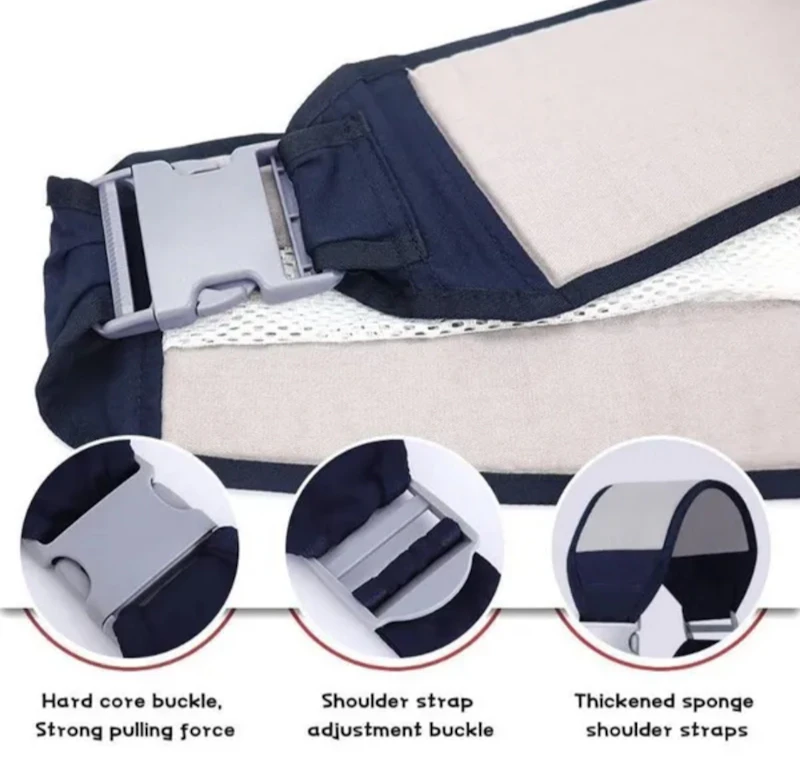 Baby sling carrier with adjustable holder 