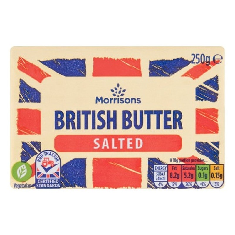 Morrisons British Salted Butter 250g