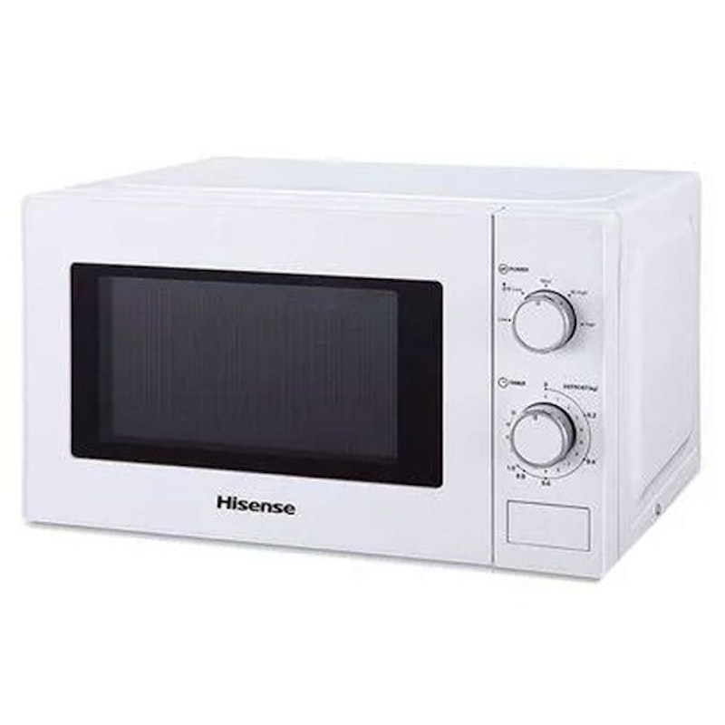 Hisense 20 Litres (H20MOWS10) Microwave - White With 1 Year Warranty