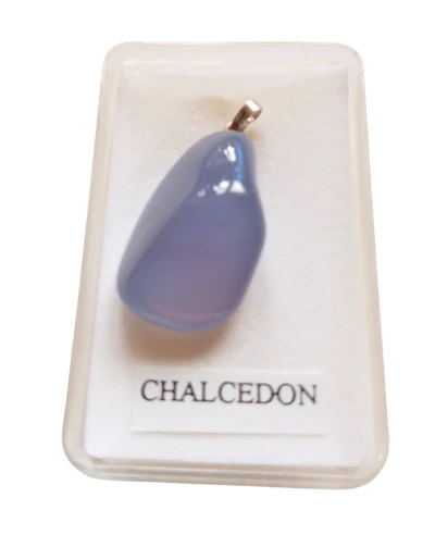 Edelsteinanhänger Chalcedon