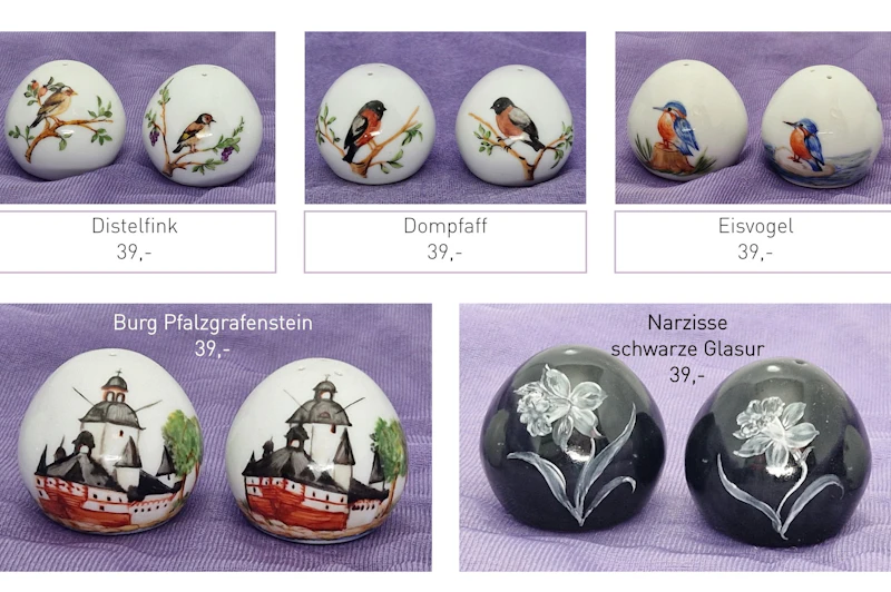 Kleine Salz- und Pfefferstreuer