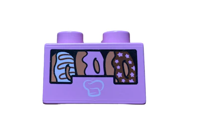 Motivstein Donuts 2x2 Noppen