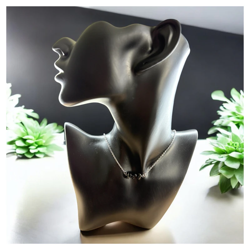Kette "Liara" mit Obsidian
