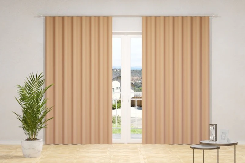 Curtain fabrics - SUNOUT, (back side of fabrics woven in white color), in 85 colors, width - 1,50 m.)