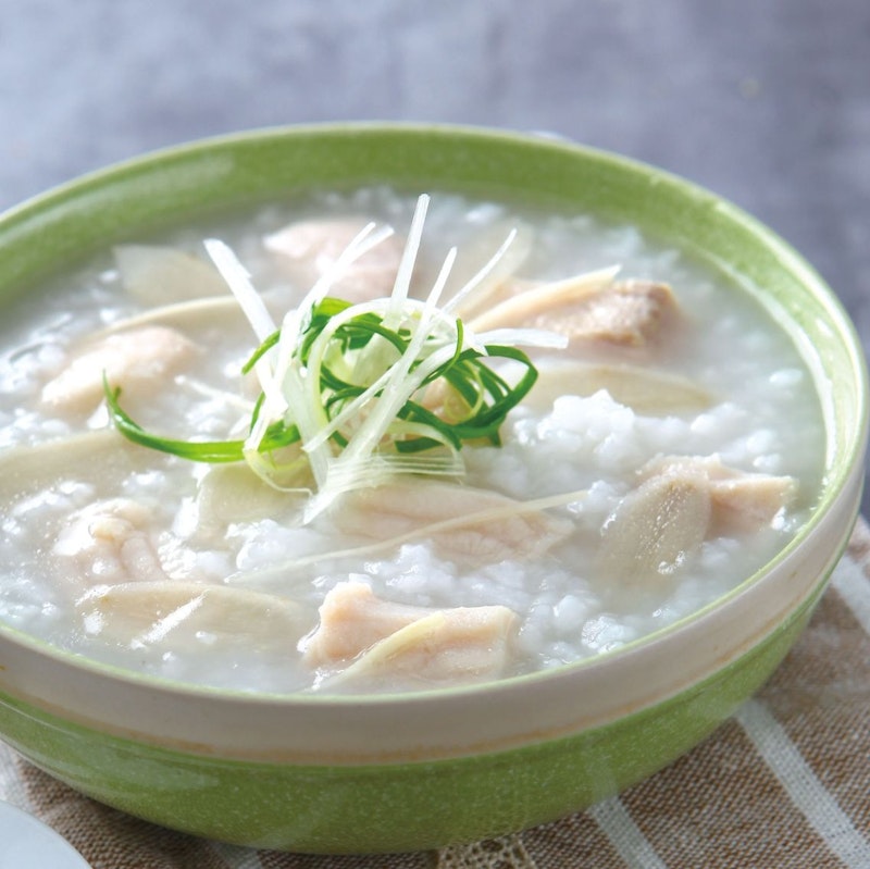 Chicken Porridge (南方花園八座康哥滑雞粥) 