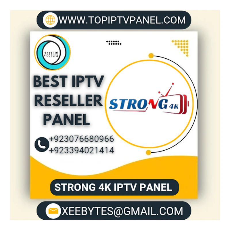 STRONG 4K IPTV PANEL 