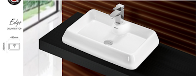 Dell Counter Top Vanity Edge