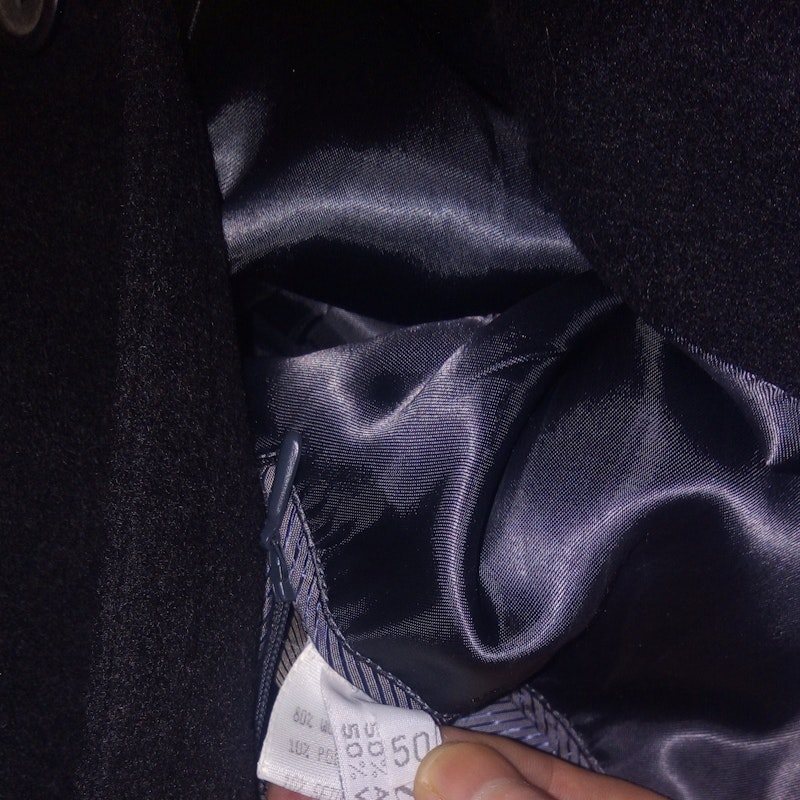 PALTO BLACK NEW SIZE 50 (XXL) 