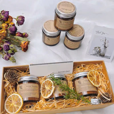 Classic Candle Trio Set