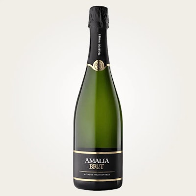 Amalia Brut Schaumwein weiß trocken Ktima Tselepos 0,75 Liter