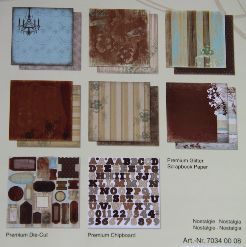 Glitter-Collection "Nostalgie"