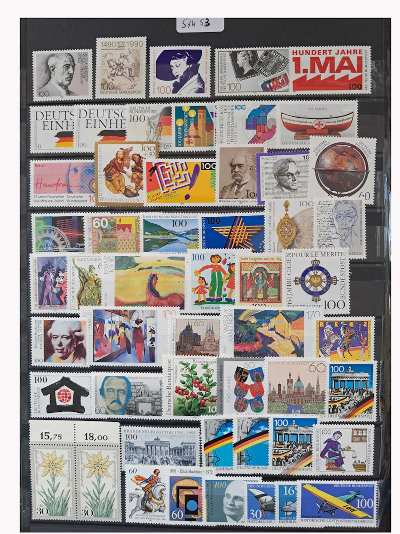 Robbert´s Briefmarken Deutschland Sondermarken Posten postfrisch, Skt 53