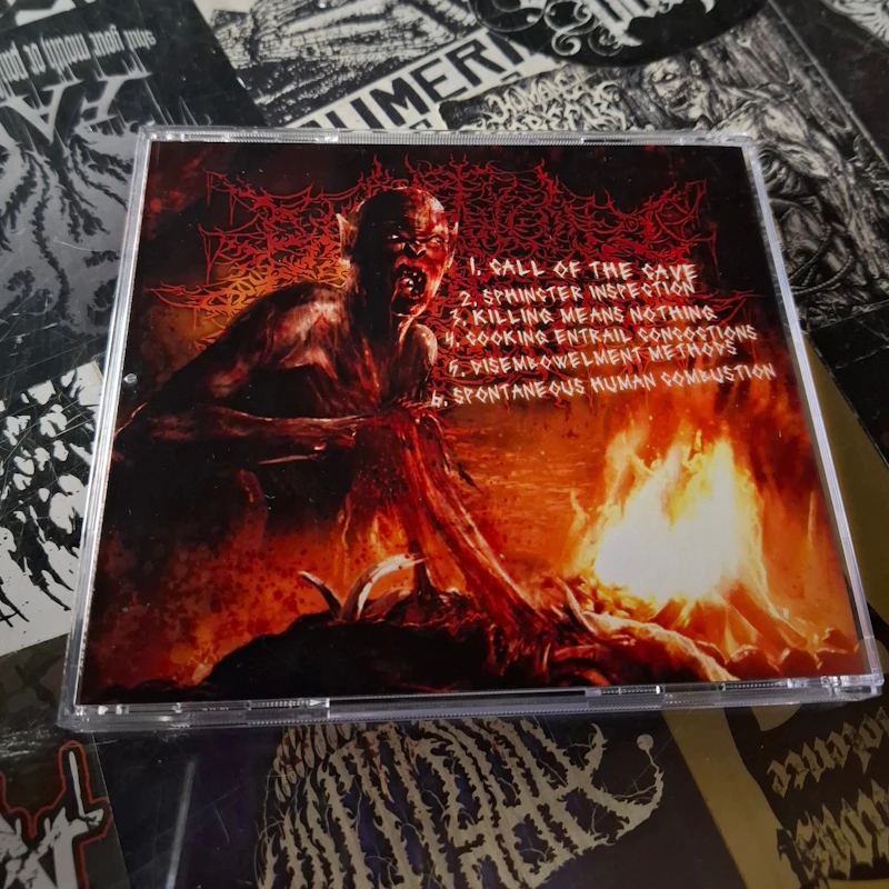 SPONTANEOUS COMBUSTATION - "CALL OF THE CAVE" CD-EP