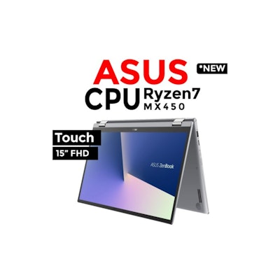 Asus Zenbook-Q508 Gray-Flip