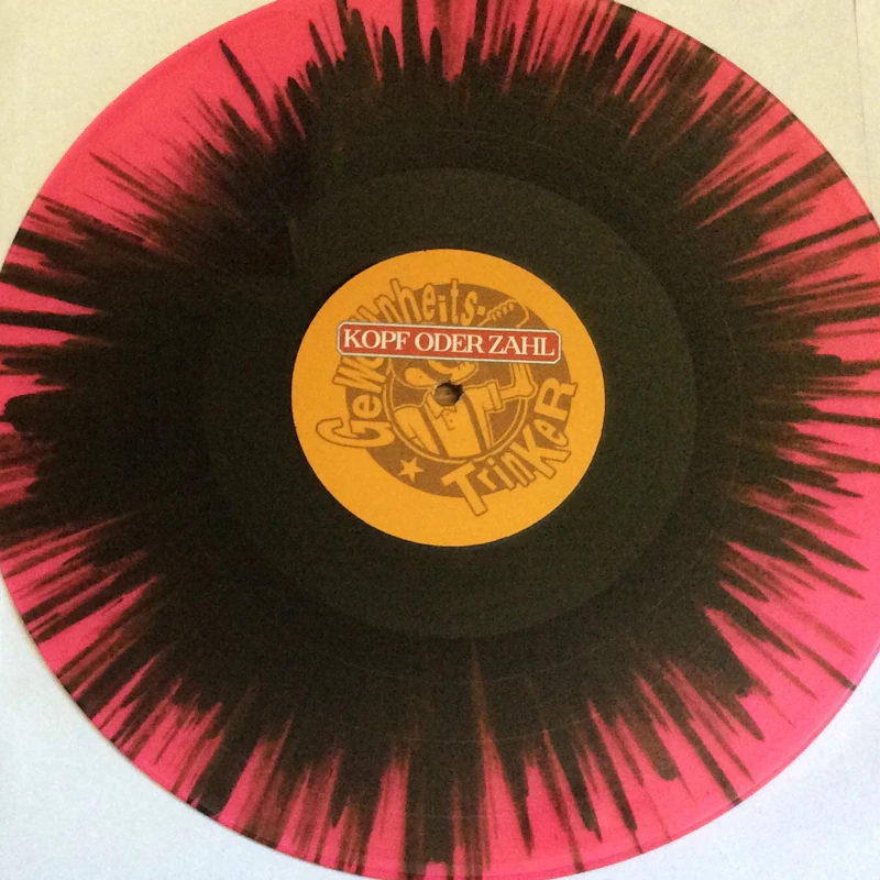 Gewohnheitstrinker - 74000 LP (rosa-schwarz gesprenkelt, Zweitpressung)