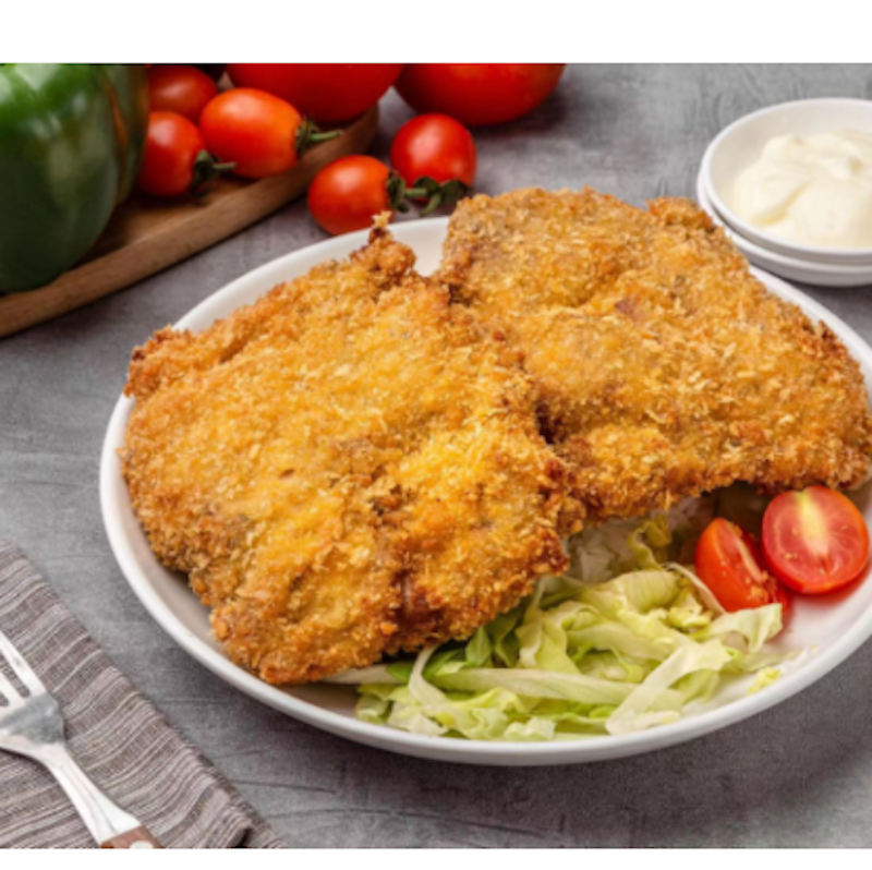 Fried Big Chicken steak with rice (fatsusan)