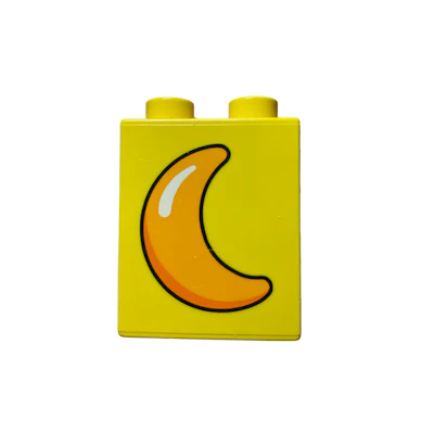Motivstein Mond 2x2 Noppen