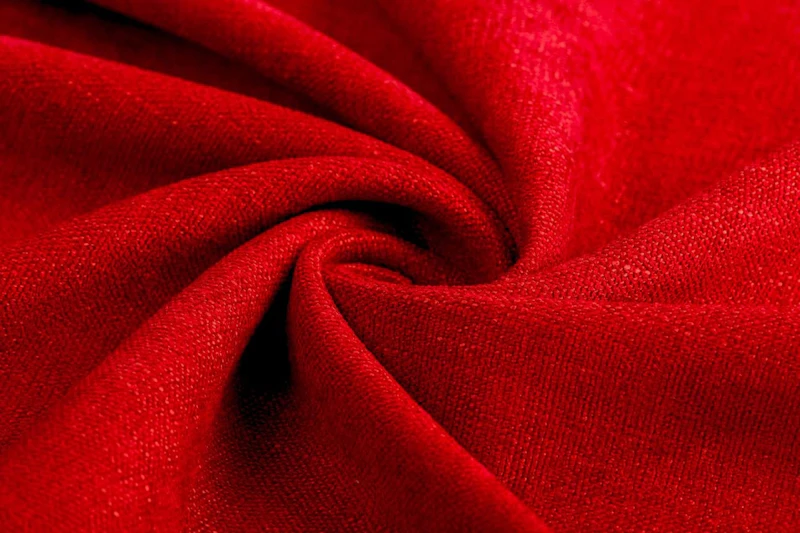 Upholstery fabric - "Chanel", chenille quality, plain in 13 colors, Width -1,40 m.