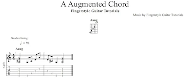 A Augmented Chord | TABS & Sheet Music