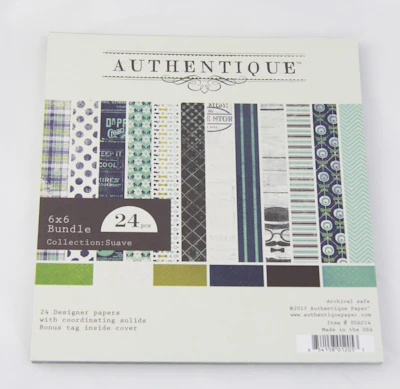 Authentique™ Scrapbook-Block "Suave"