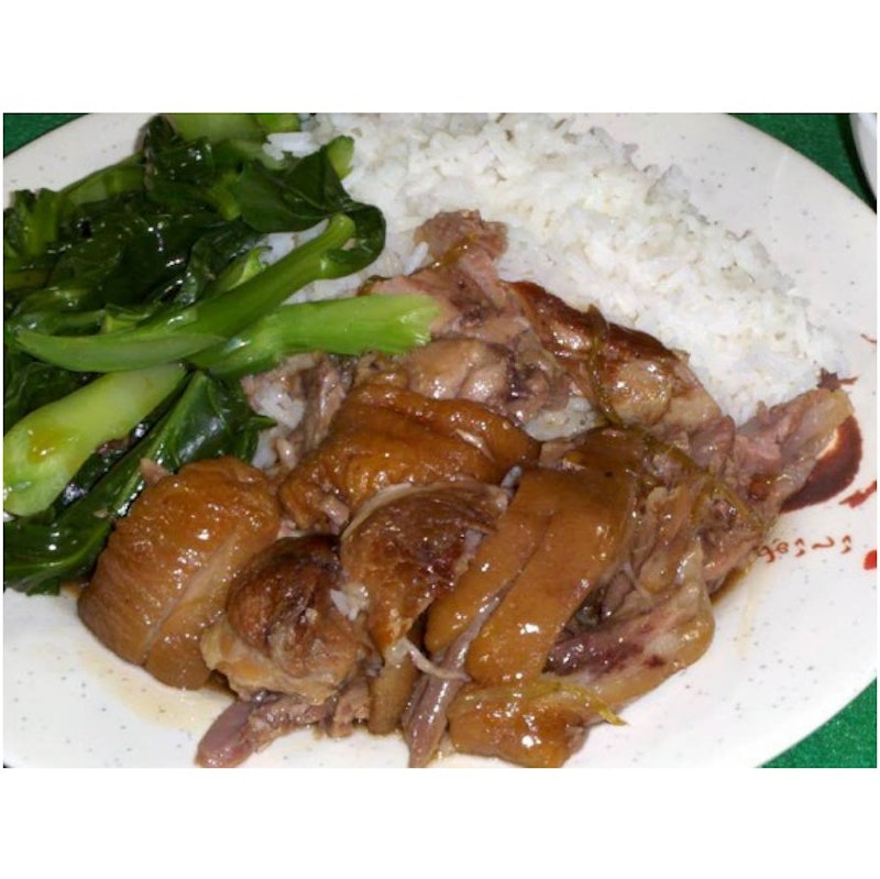 Thai Pork Knuckles with rice (Joey Thai food restaurant 荷蘭園二通發)