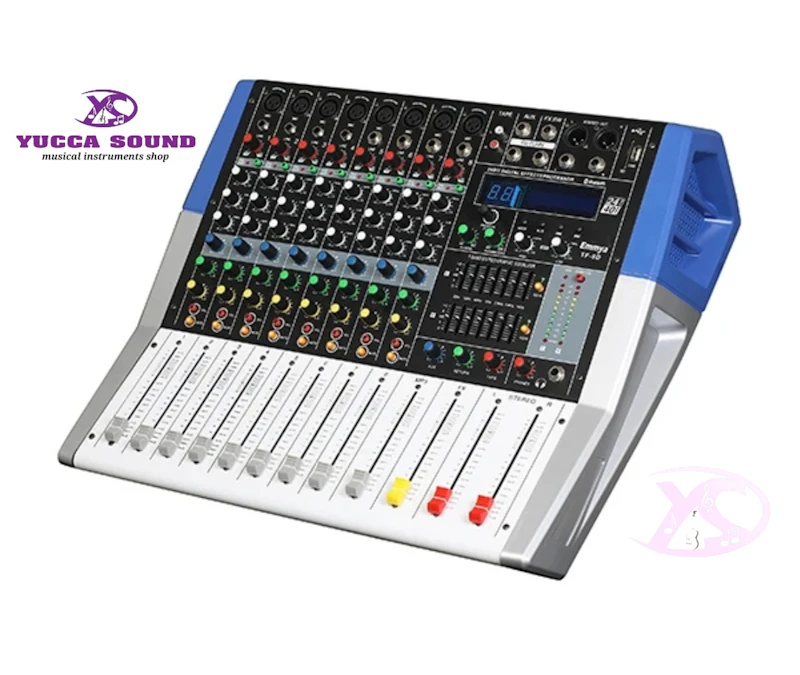8channels powered mixer 