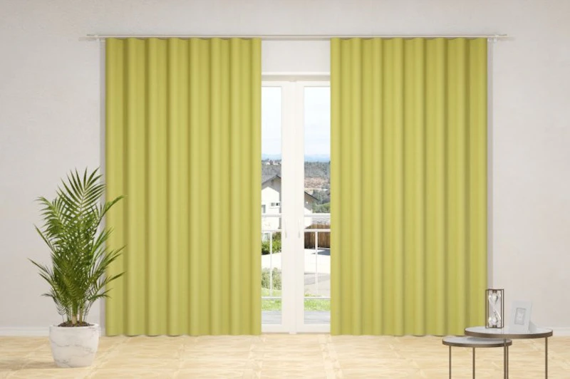 Curtain fabrics - SUNOUT, (back side of fabrics woven in white color), in 85 colors, width - 1,50 m.)