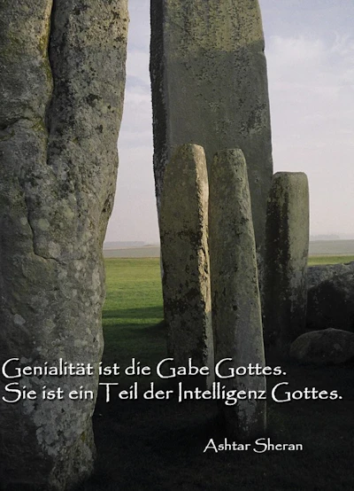 Genialität ist die Gabe Gottes