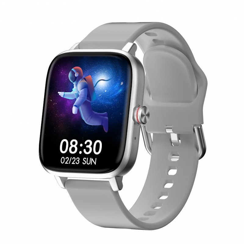T13S Wireless Bluetooth IP67 Sports Smart Watch – Silver