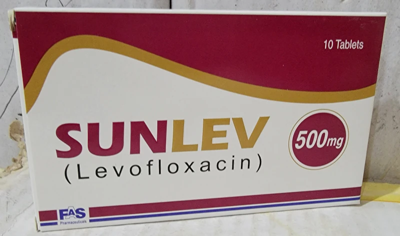 Sunlev 500mg tablet (Levofloxacin) 