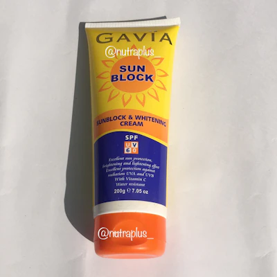 Gavia Sunblock spf60 200g