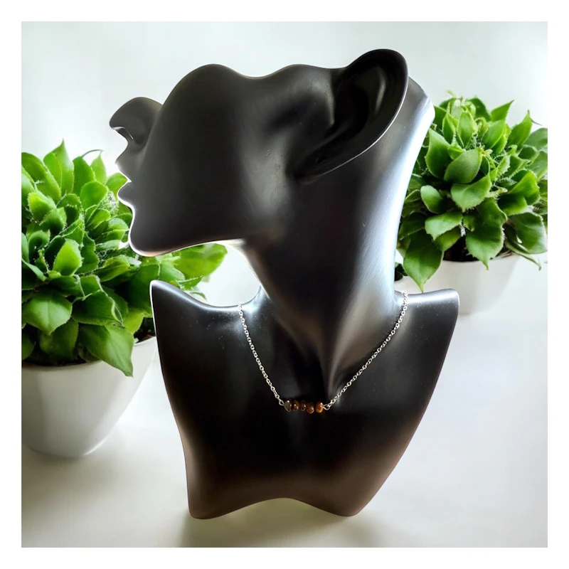 Kette "Liara" mit Tigerauge