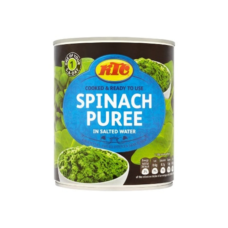 KTC Spinach Puree In Salted Water 795g