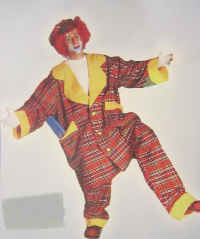 Kostüm Clown Pipo 2tlg. Gr.XXL