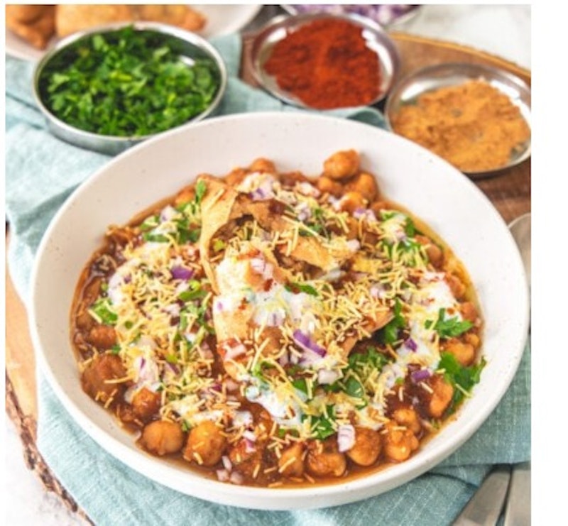 Samosa Chaat (Nepalese Sagar)