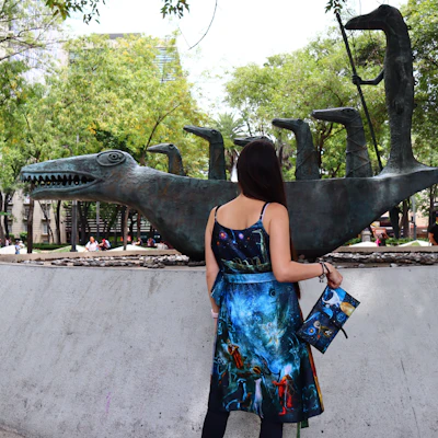 Vestido Reversible Leonora Carrington