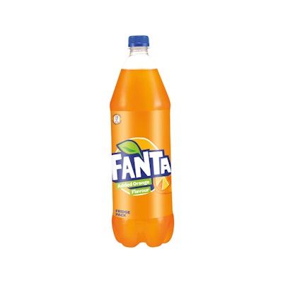 Fanta orange soda 1.25L (San Mui)