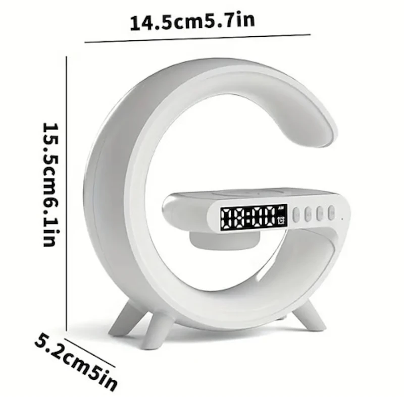 Wireless Speaker 6 Kinds Of Light Mode Wireless Charging Function Compatible With IOS / Android System 
