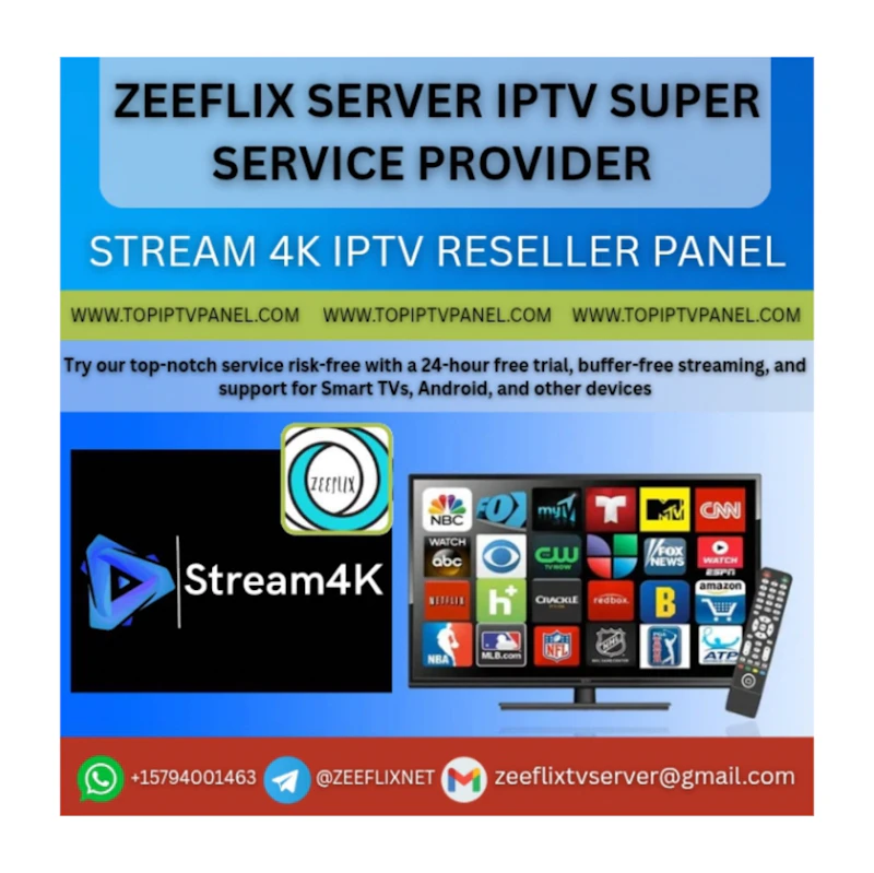 STREAM 4K IPTV PANEL 