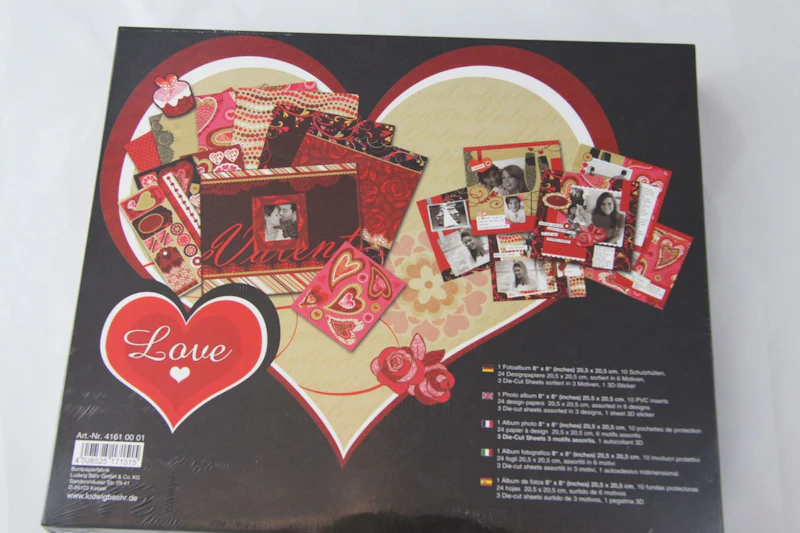 Scrapbook - Kit "Sweetheart" incl. Album